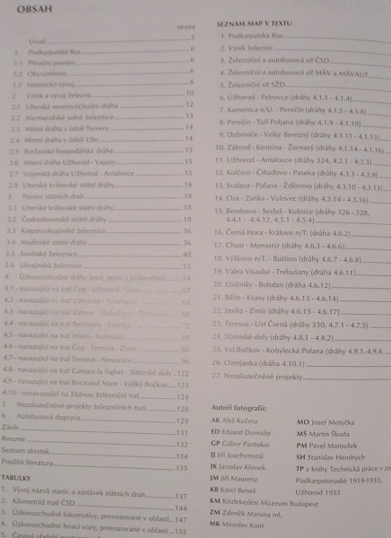 Železnice na Podkarpatské Rusi (antikvariát)