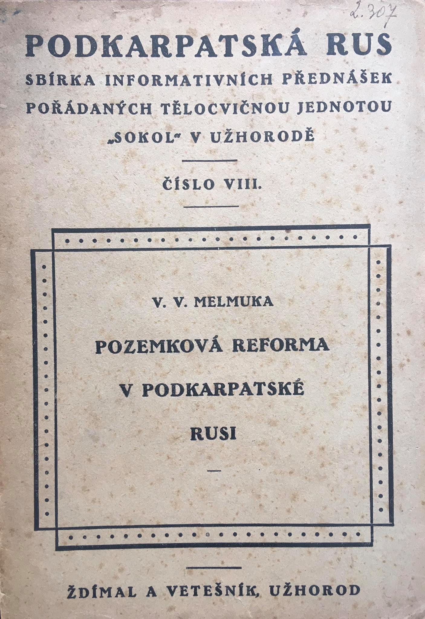 Pozemková reforma v Podkarpatské Rusi