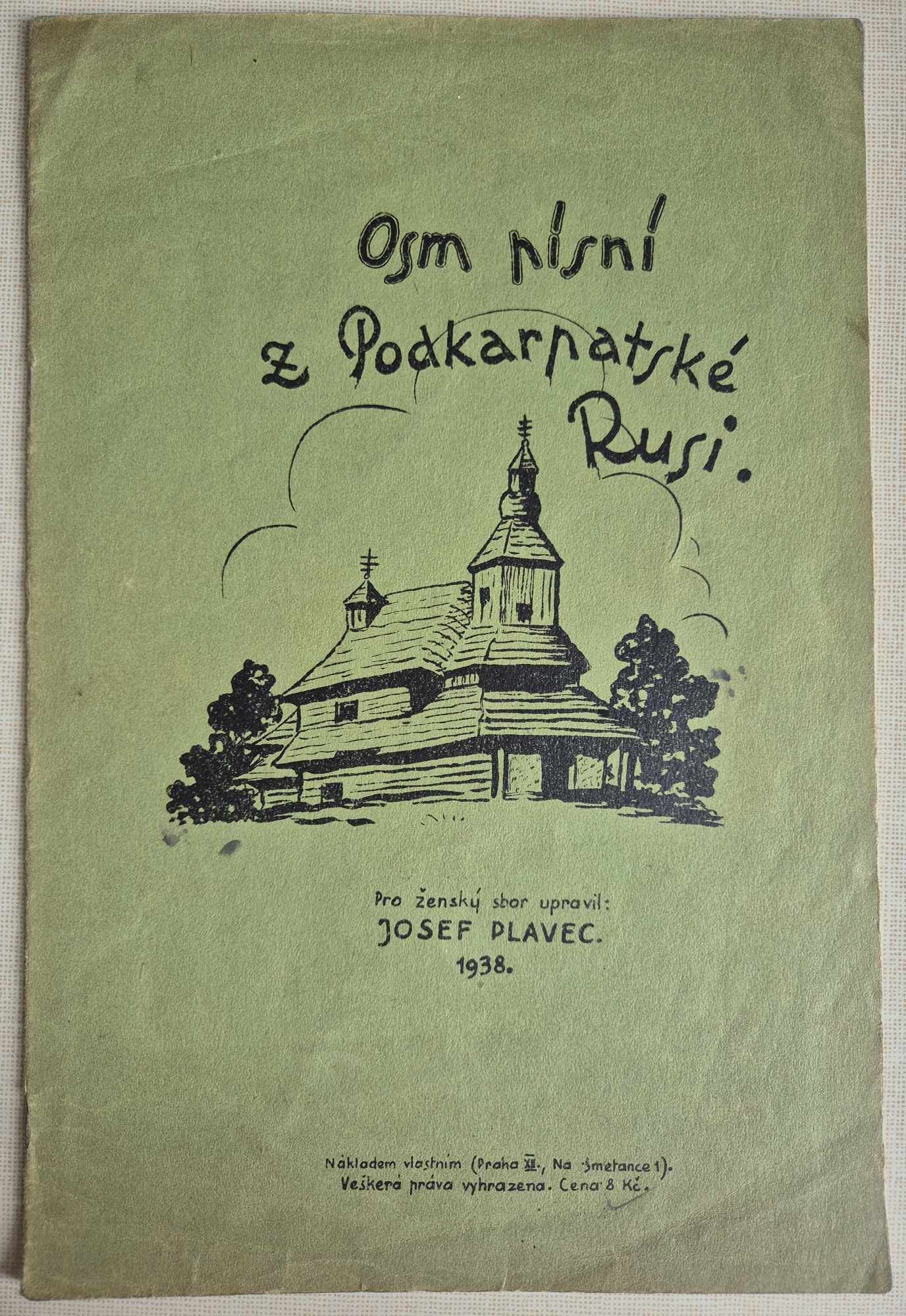 Osm písní z Podkarpatské Rusi, Josef Plavec