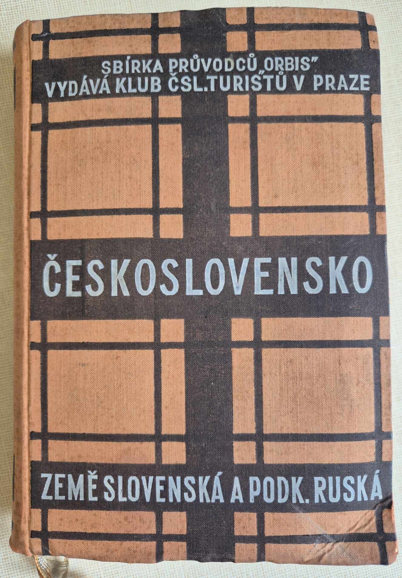 Československo Sbírka průvodců ORBIS