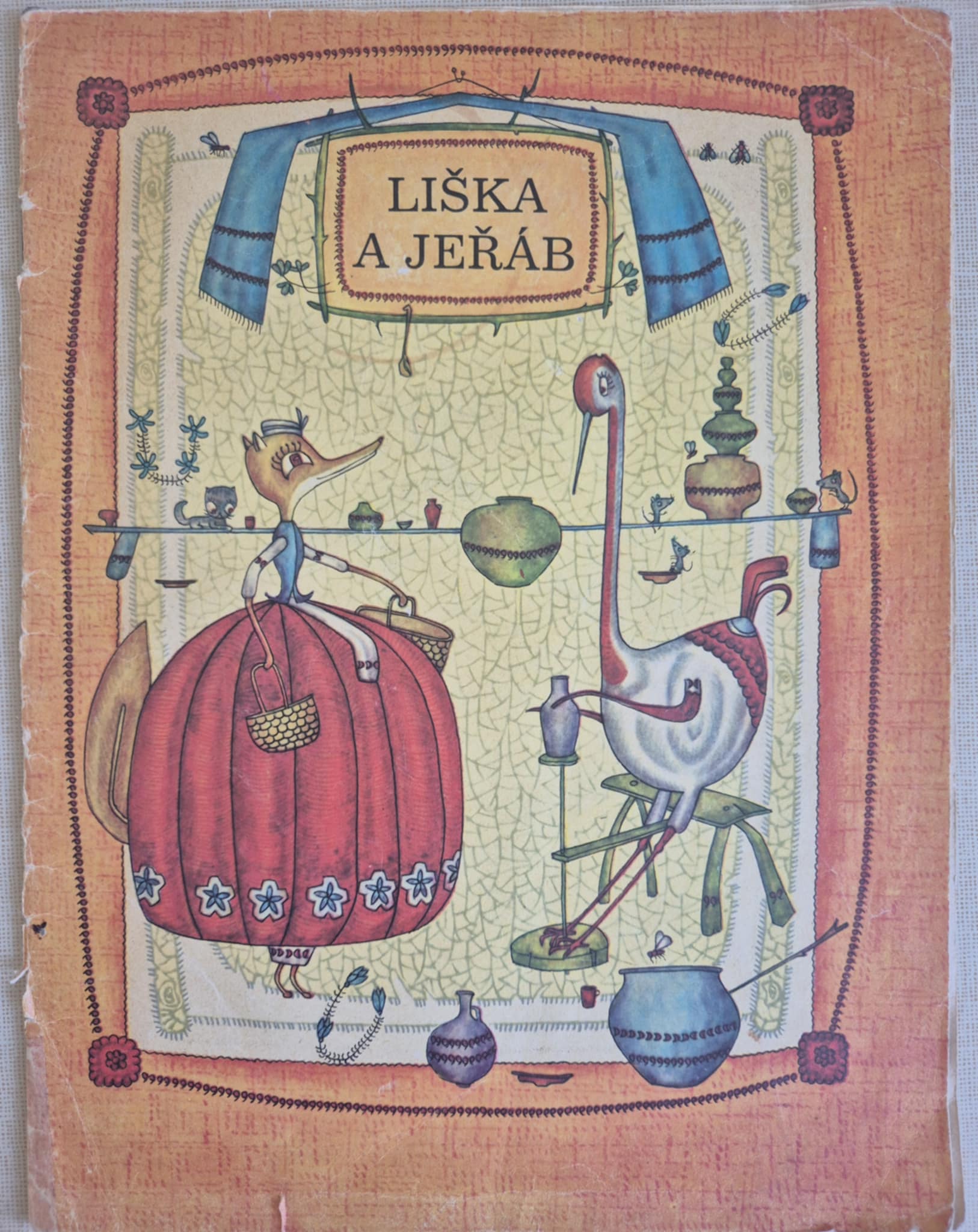 Liška a jeřáb