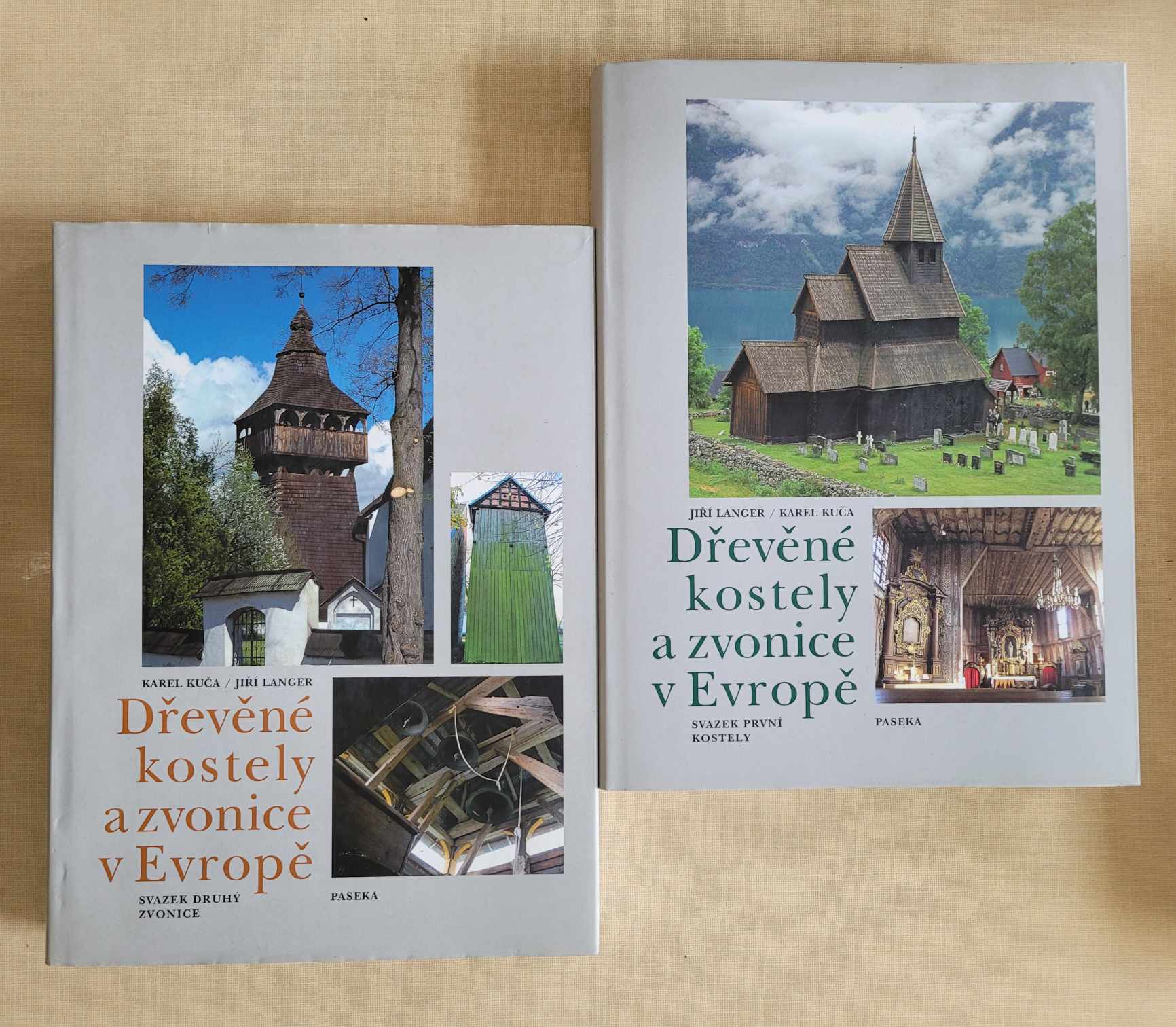 Dřevěné kostely a zvonice v Evropě, Jiří Langer – Karel Kuča