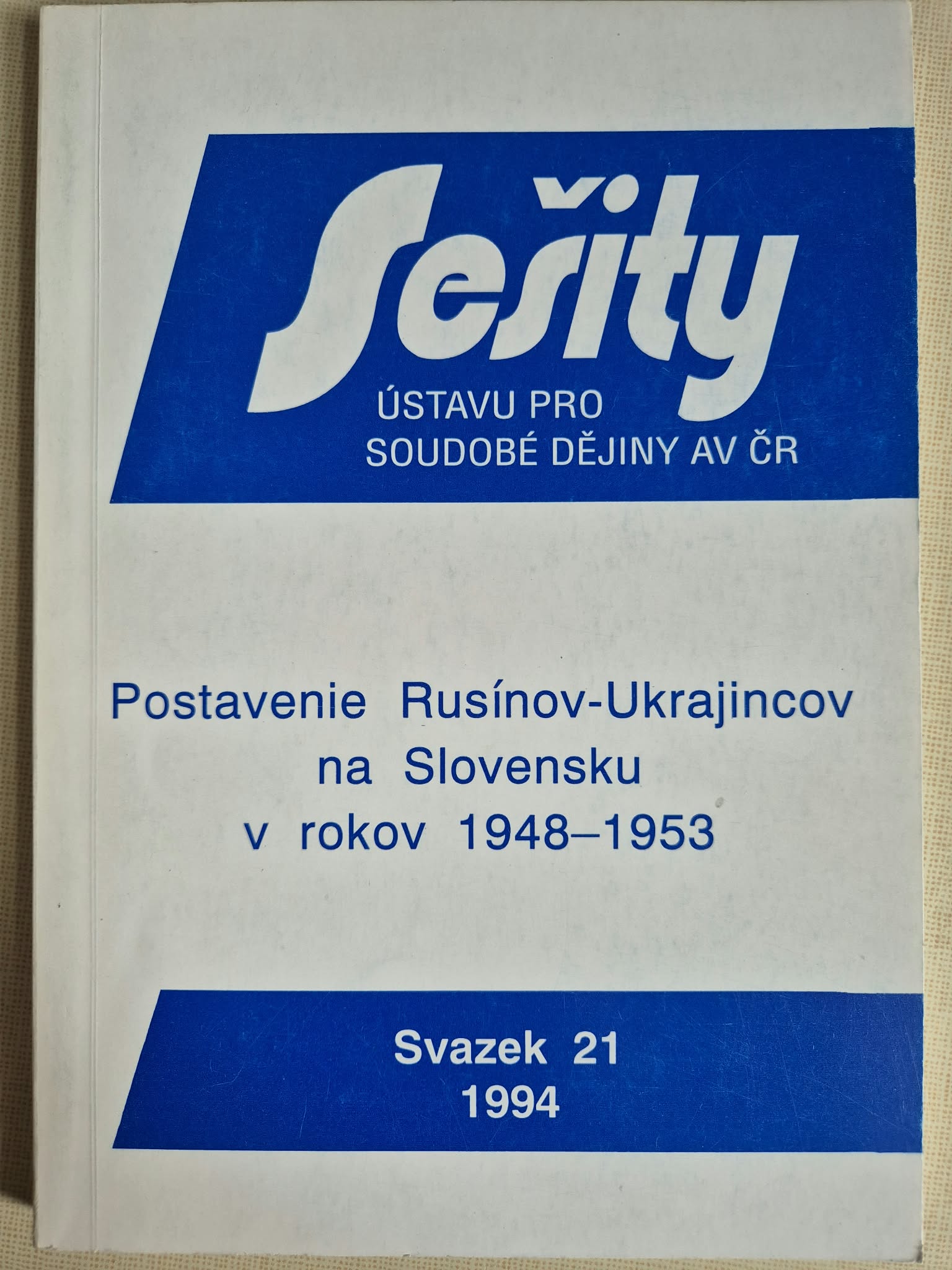 Postavenie Rusínov-Ukrajincov na Slovensku v r.1948-1953