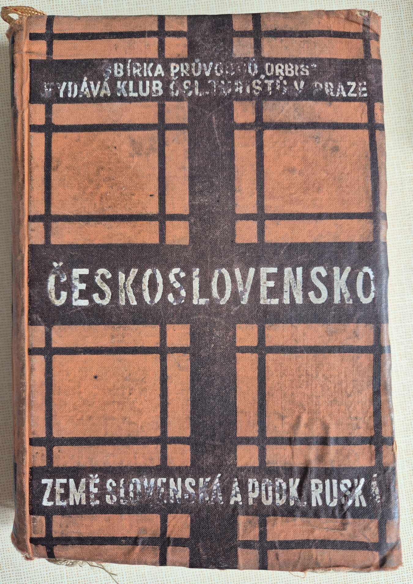 Československo Sbírka průvodců ORBIS
