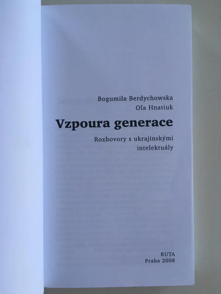 Vzpoura generace.