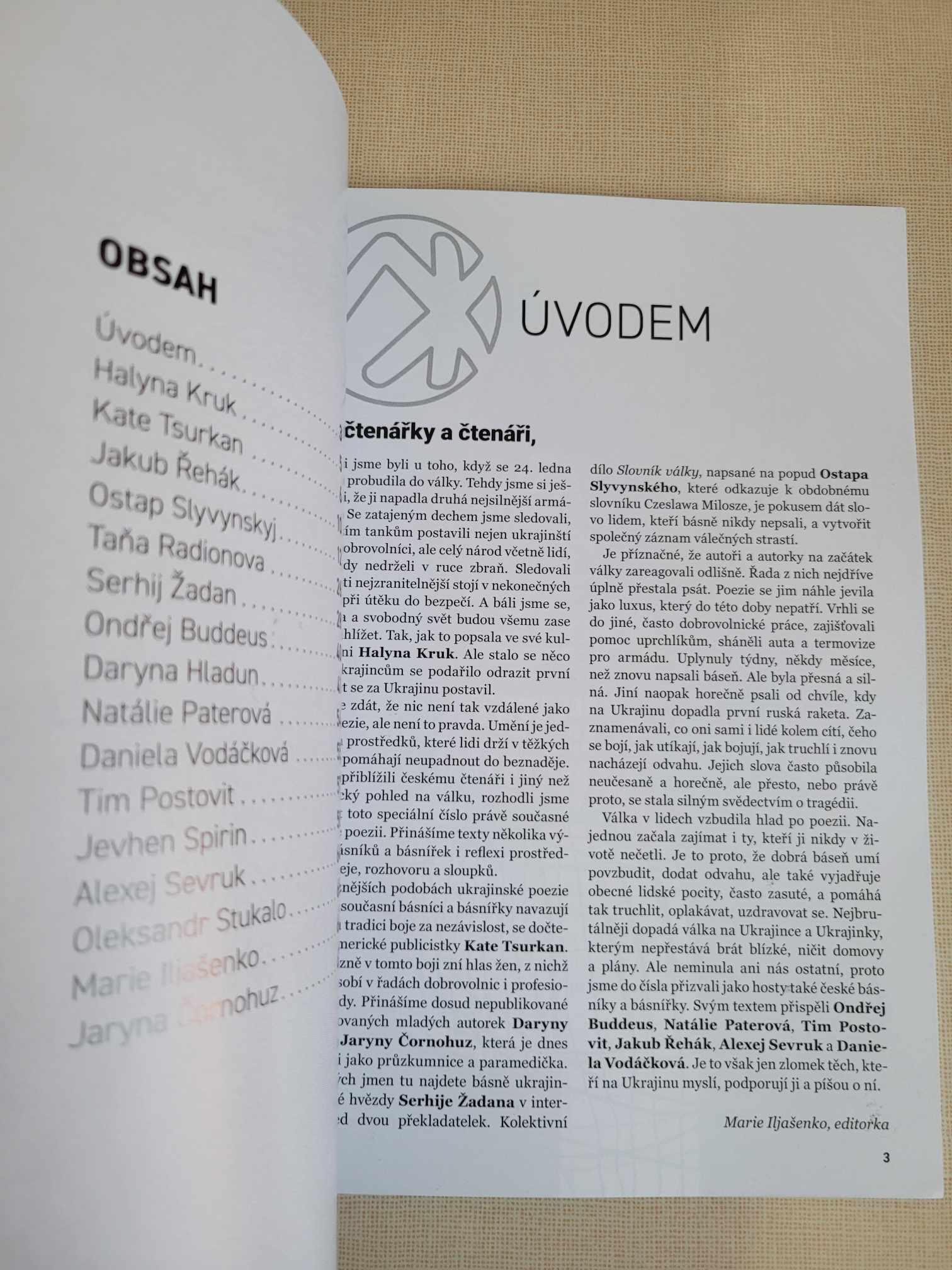 Válka: Čas na poezii