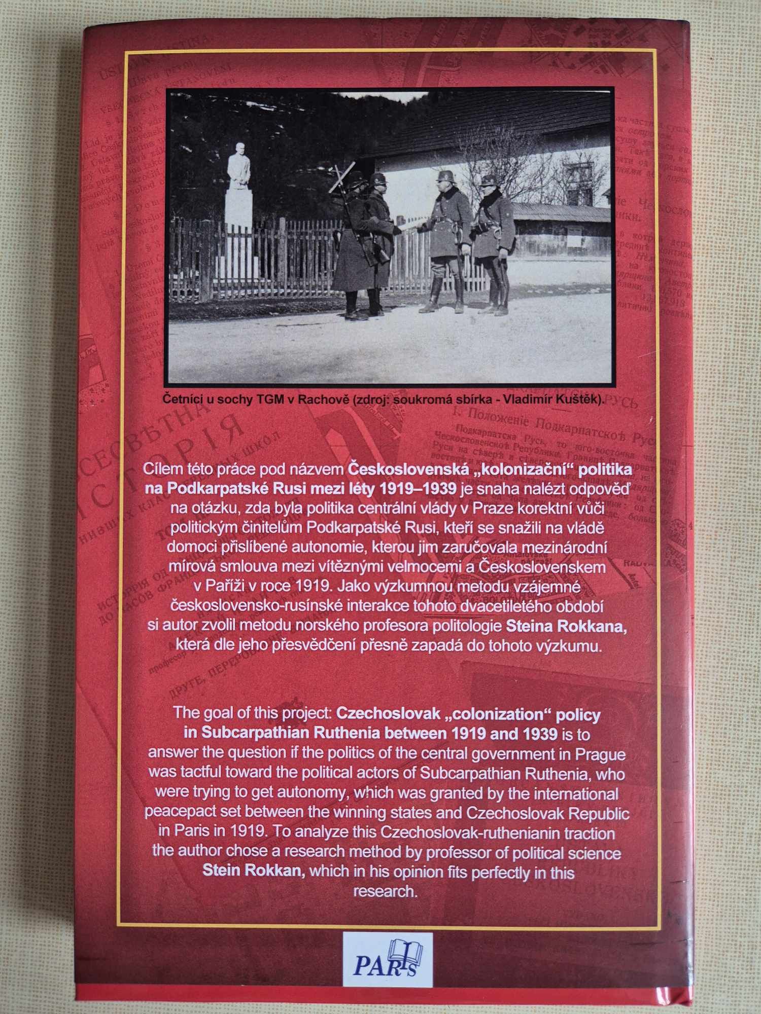 Československá "kolonizační" politika na Podkarpatské Rusi