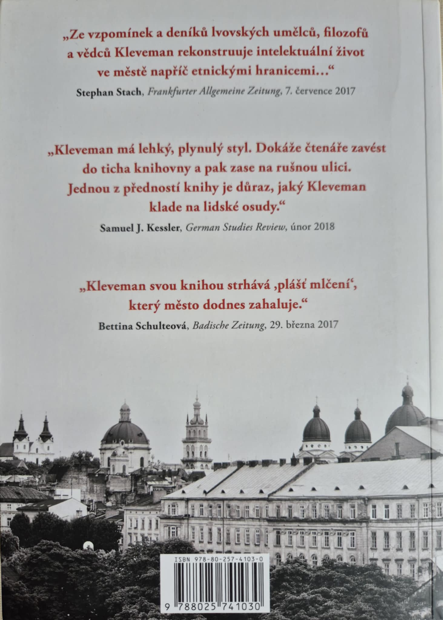 Lvov - zapomenutý střed Evropy, L.C.Kleveman