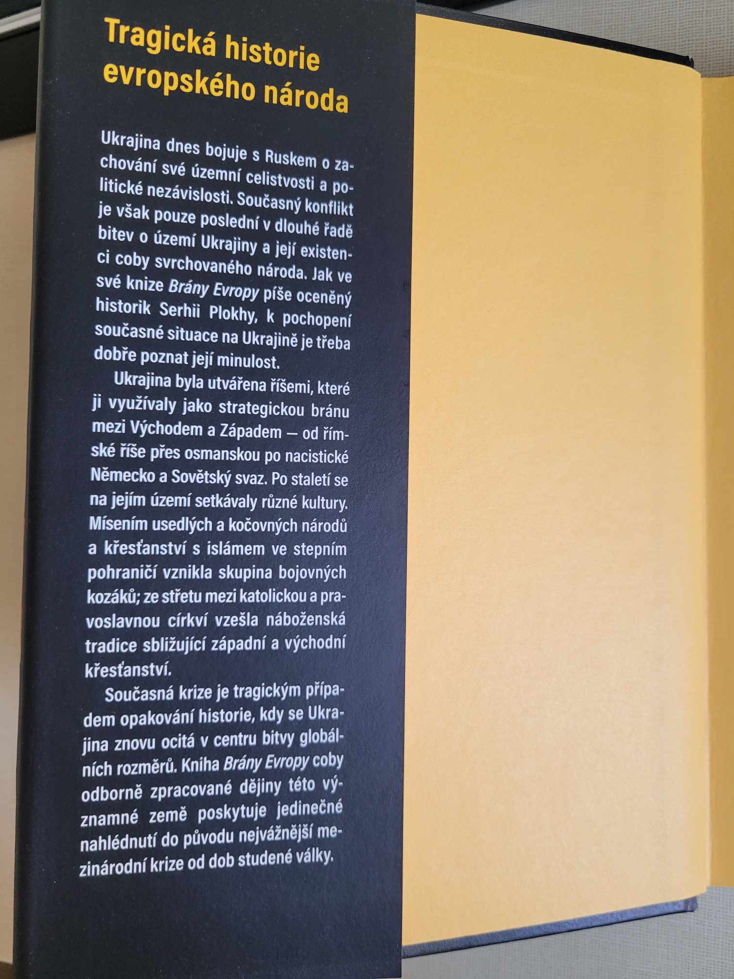 Brány Evropy - Dějiny Ukrajiny, Serhii Plokhy