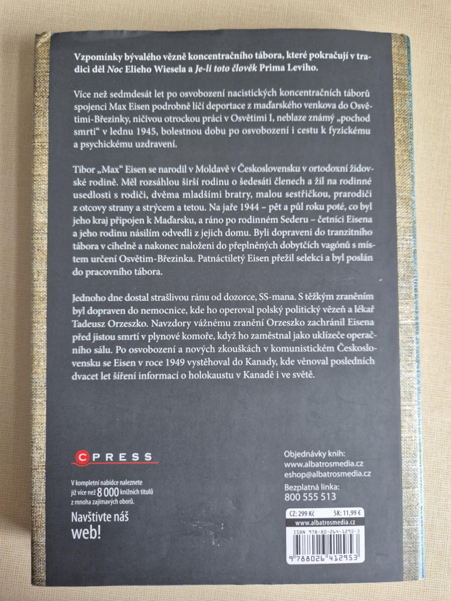 Podle náhodného výběru, Max Eisen