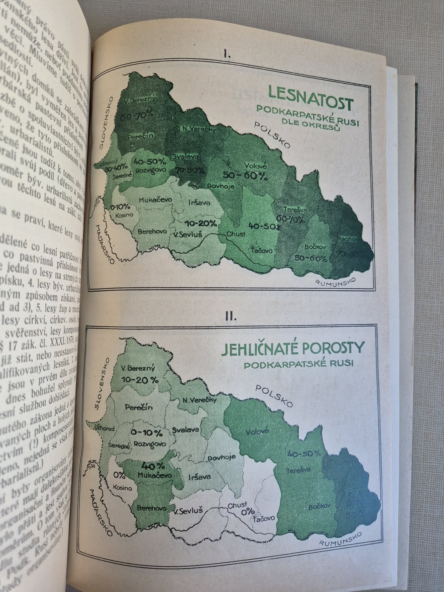 Státní lesy na Podkarpatské Rusi