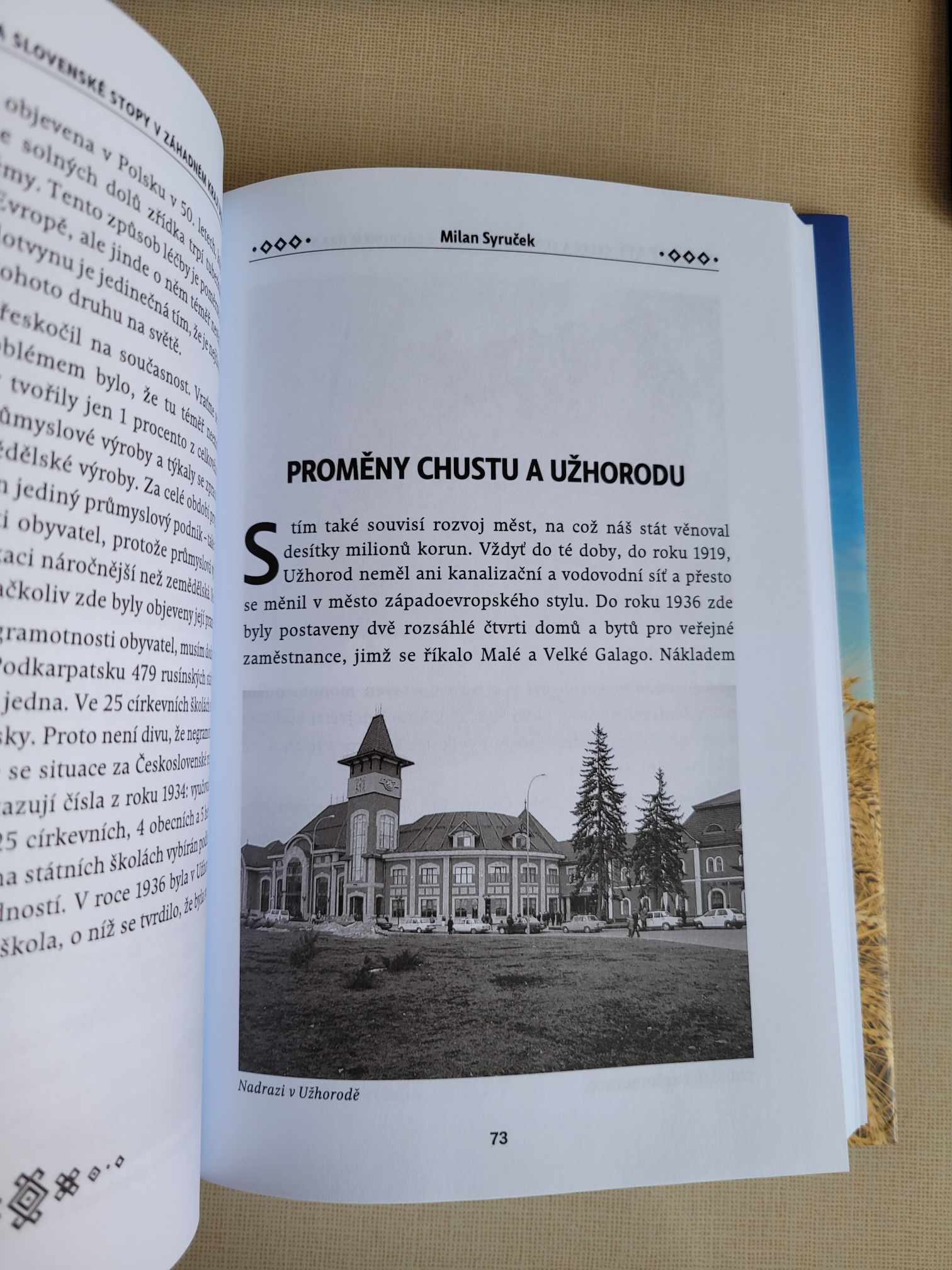 Zakarpatí, Milan Syruček