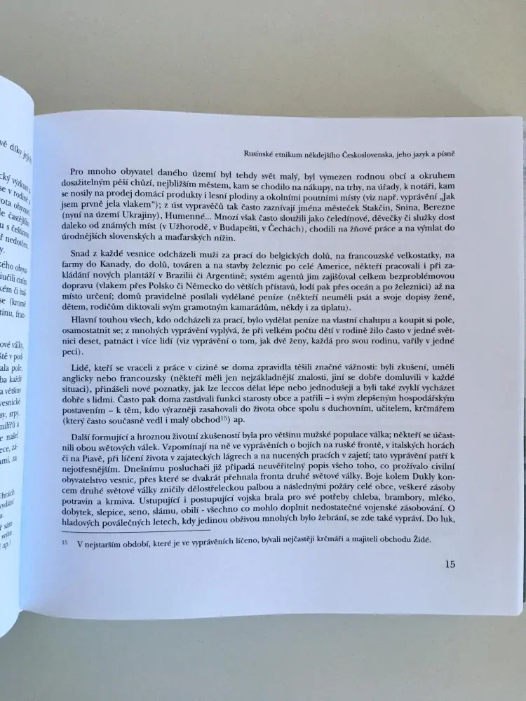 Vyprávění a písně Rusínů z východního Slovenska (vč. 2 CD)